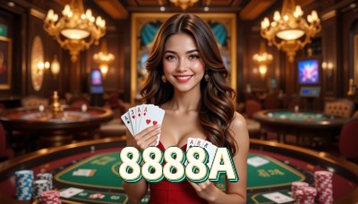 Catálogo de jogos 8888A com fornecedores Pragmatic Play, Evolution, NetEnt